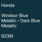 Preview: Honda, Windsor Blue Metallic / Dark Blue Metallic, B23M.